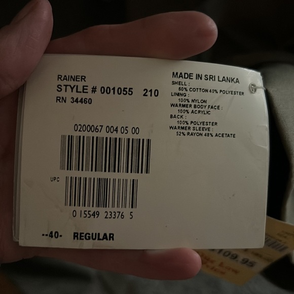 TOWNE by London Fog trench coat - Picture 3 of 3